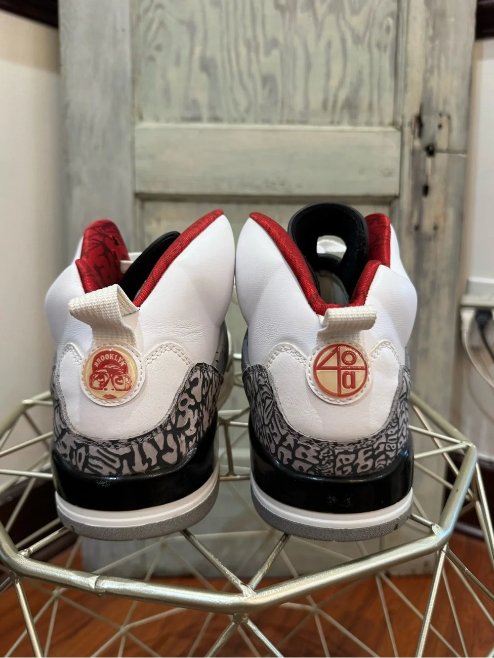 NIKE AIR JORDAN SPIZIKE WHITE CEMENT SIZE 11